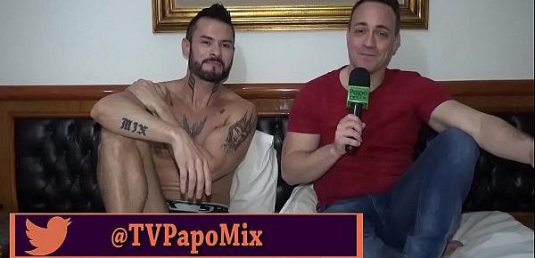  Suite69 - Pornstar Rodrigo Mix faz show de sexo ao vivo no Club Rainbow em São Paulo - Parte 4 (final) - Twitter@tvpapomix